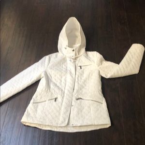 BCBG White jacket. Beautiful!  very flattering.